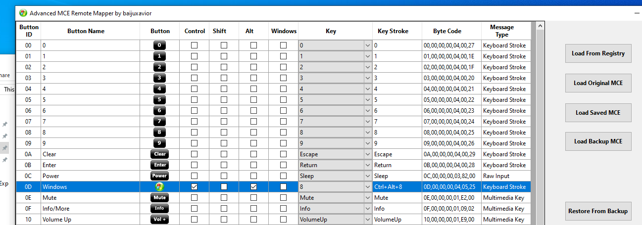 mce remote key mapping for green button.png